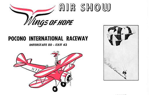 A flyer from the Wings of Hope Air Show